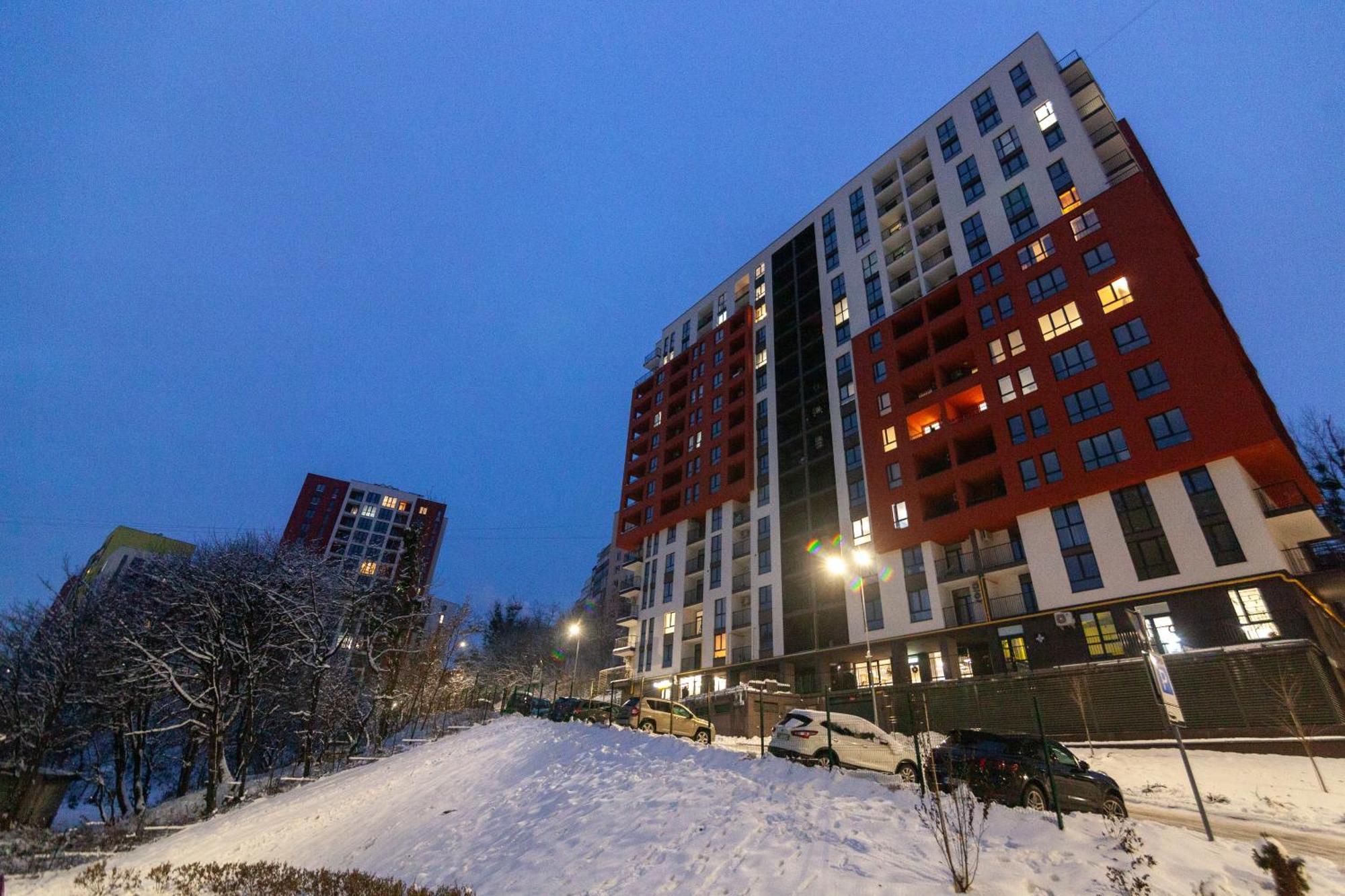 Apartment Shevchenko St.,New Building Лвив Екстериор снимка