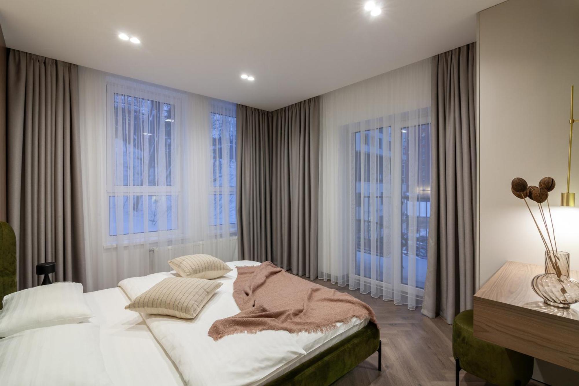 Apartment Shevchenko St.,New Building Лвив Екстериор снимка