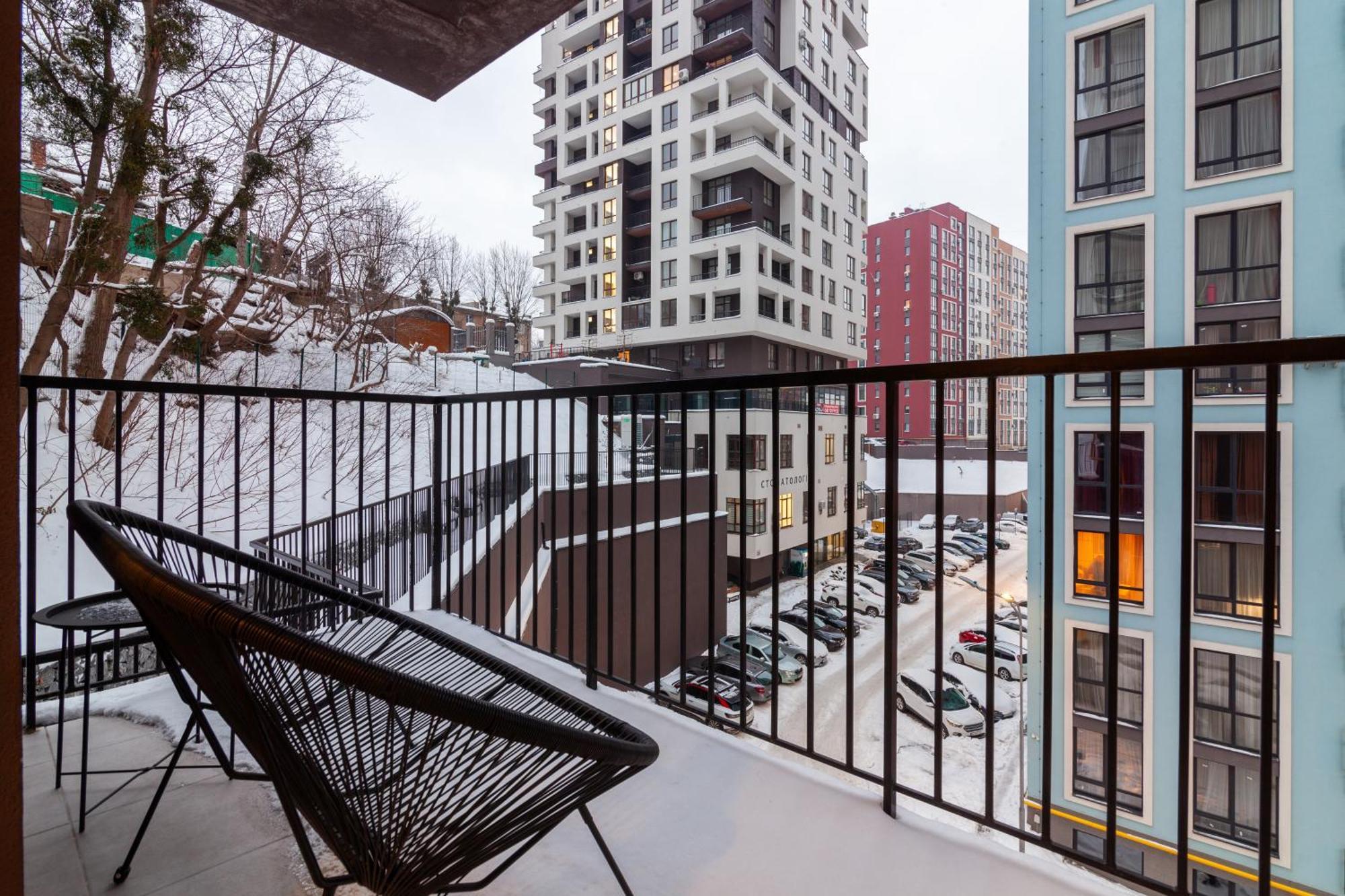 Apartment Shevchenko St.,New Building Лвив Екстериор снимка